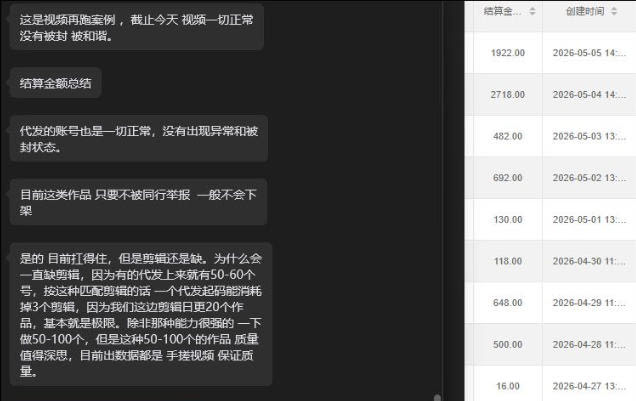 【团长合作2.0】视频矩阵项目_招发手矩阵+剪辑师,共赢项目【揭秘】