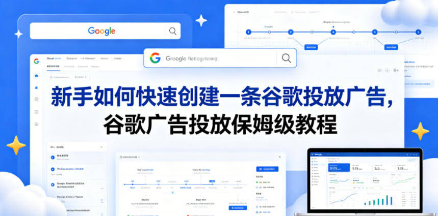 新手如何快速创建一条谷歌投放广告，谷歌广告投放保姆级教程-航海圈