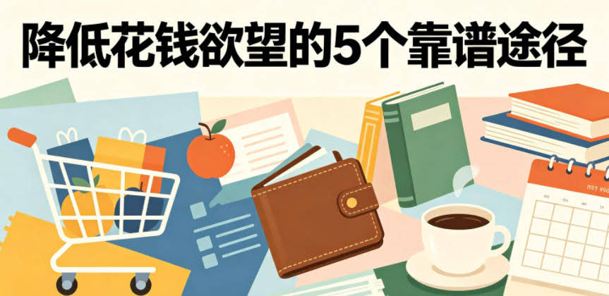 付费文章:降低花钱欲望的5个靠谱途径