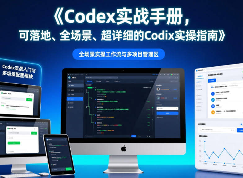 Codex实战手册,可落地、全场景、超详细的Codex实操指南