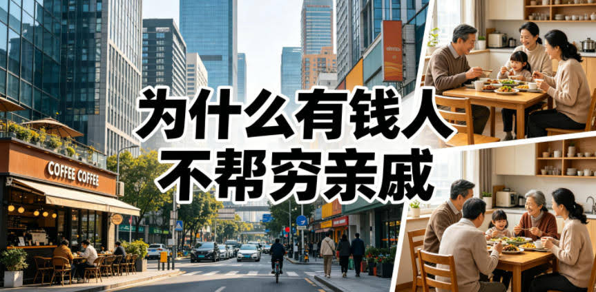 付费文章:为什么有钱人不帮穷亲戚?