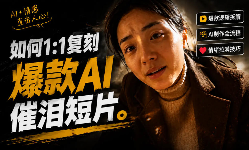 豆包+Gemini生成真人AI短剧-拆解复刻百万爆款第一人称短片,一站式讲透爆款复刻全流程