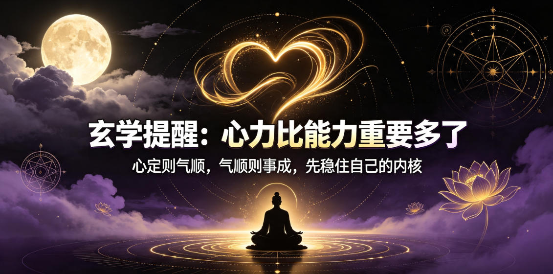 付费文章:玄学提醒:心力比能力重要多了