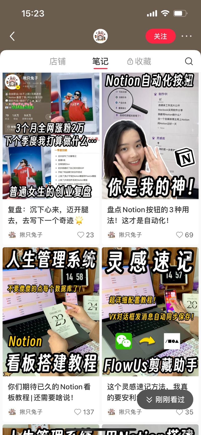 小红书卖notion模…#情报-航海圈