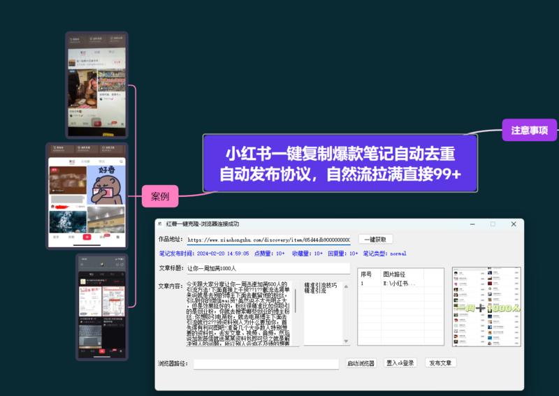 小红薯克隆笔记 可以参考自己同..情报-搞钱风向标论坛-航海社群内容-航海圈