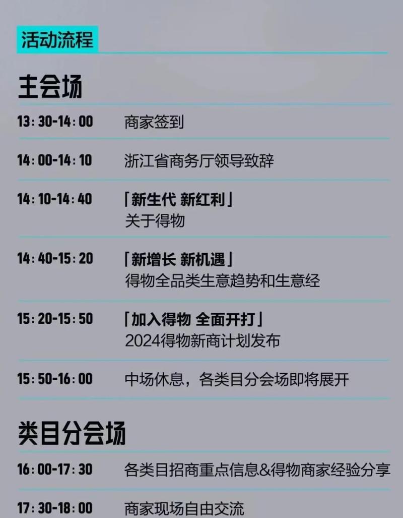 得物官方招商大会……..情报-航海圈