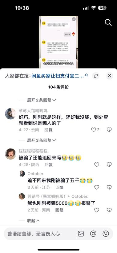 闲鱼骗局避坑：下午第一次把家里的闲置….-航海圈