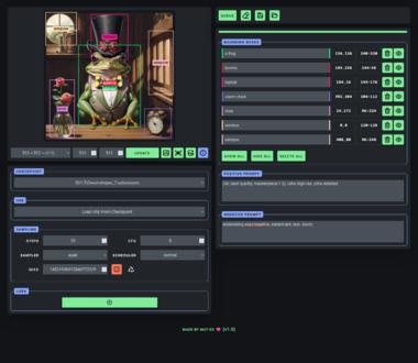 在画布上，输入提示词就能产生对应的图片….-航海圈