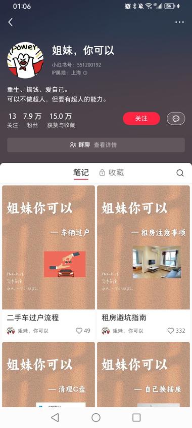 独立女性小红书IP起号对标账号:….-搞钱风向标论坛-航海社群内容-航海圈