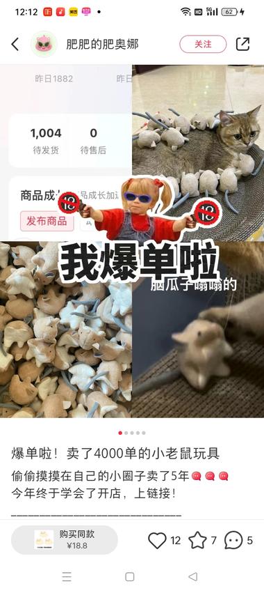 宠物玩具猫薄荷小老鼠….-搞钱风向标论坛-航海社群内容-航海圈