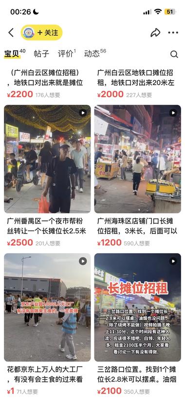 闲鱼上摊位招租生意，标价都是上千以….-航海圈