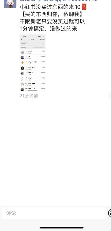 小红书新人没有在红书买过东..#风向标-搞钱风向标论坛-航海社群内容-航海圈