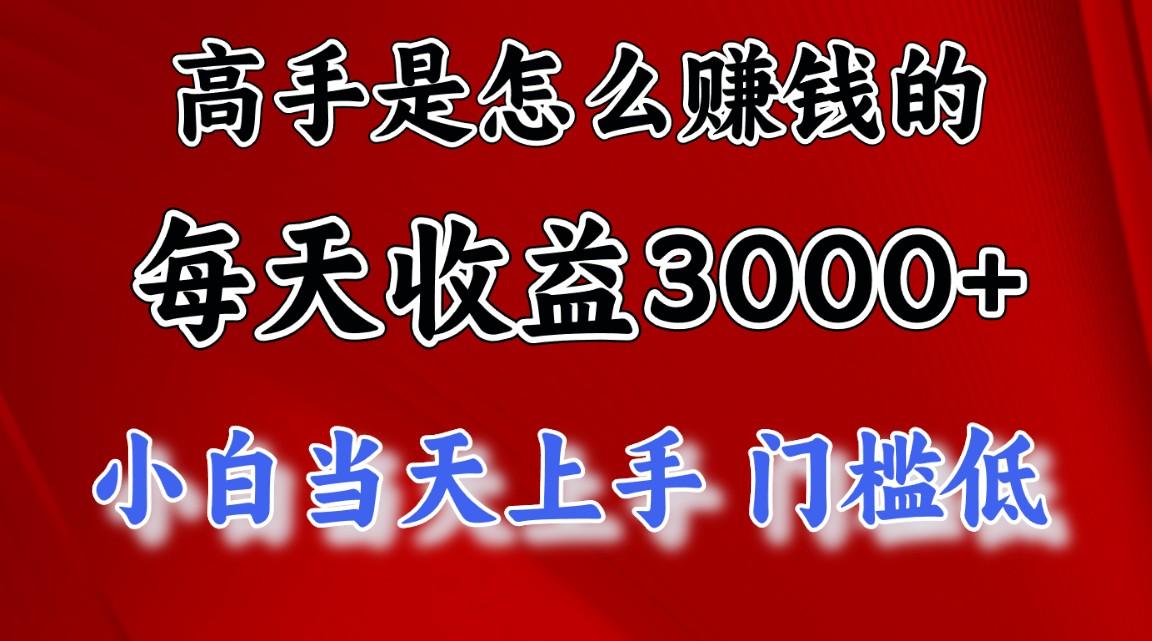 1天收益3000+，月收益10万以上，24年8月份爆火项目-航海圈