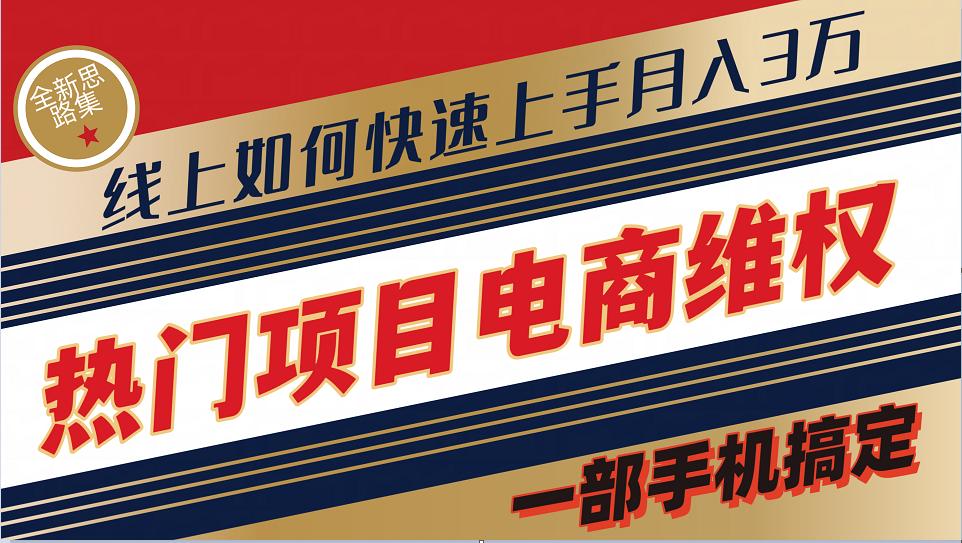 普通消费者如何通过维权保护自己的合法权益线上快速出单实测轻松月入3w+-航海圈