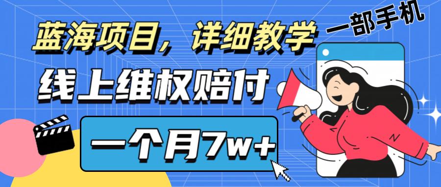 通过线上维权赔付1个月搞了7w+详细教学一部手机操作靠谱副业打破信息差-航海圈