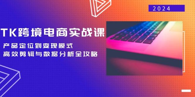 （12783期）TK跨境电商实战课：产品定位到变现模式，高效剪辑与数据分析全攻略-航海圈