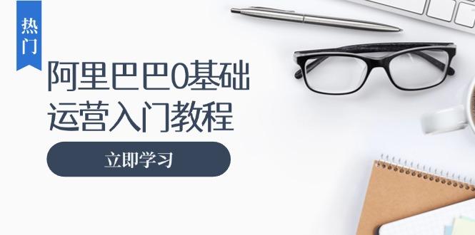 阿里巴巴运营零基础入门教程：涵盖开店、运营、推广，快速成为电商高手-航海圈