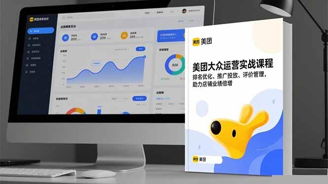 美团大众运营实战课程，排名优化、推广投放、评价管理，助力店铺业绩倍增-航海圈