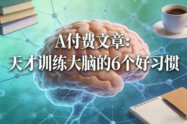 付费文章：天才训练大脑的6个好习惯-航海圈