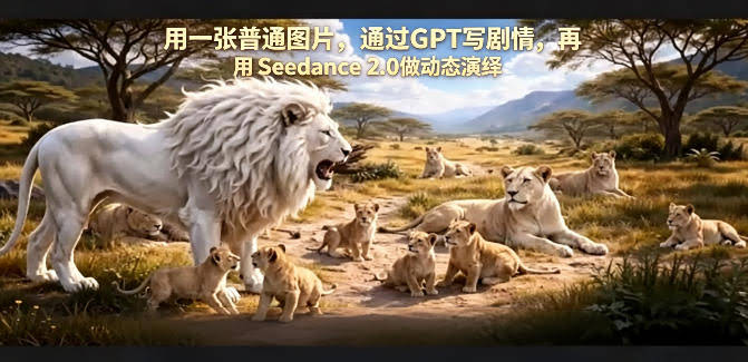 用一张普通图片，通过GPT写剧情，再用Seedance 2.0做动态演绎，居然能生成迪士尼风格搞笑动画-航海圈