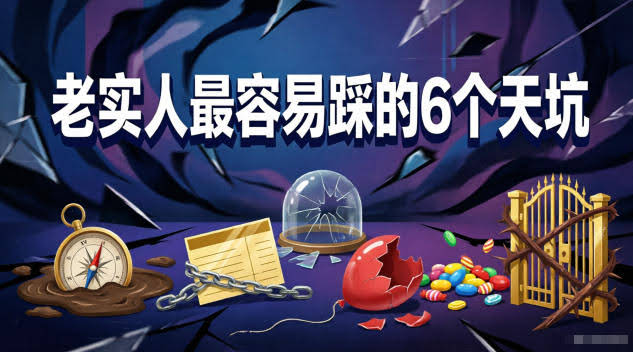 付费文章：老实人最容易踩的6个天坑-航海圈