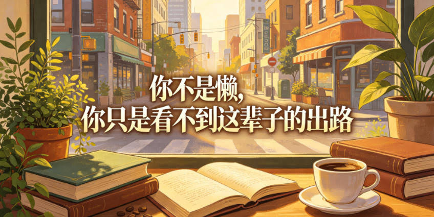 付费文章：你不是懒，你只是看不到这辈子的出路-航海圈
