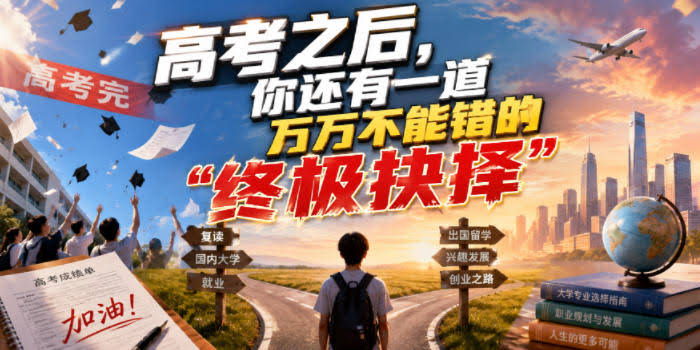 付费文章：高考之后，你还有一道万万不能错的“终极抉择”-航海圈