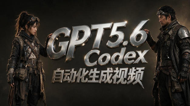 GPT5.6+Codex自动化生成视频全流程实战，从提示词设计、角色设定、封面海报，到视频生成思路与自动化工作流-航海圈
