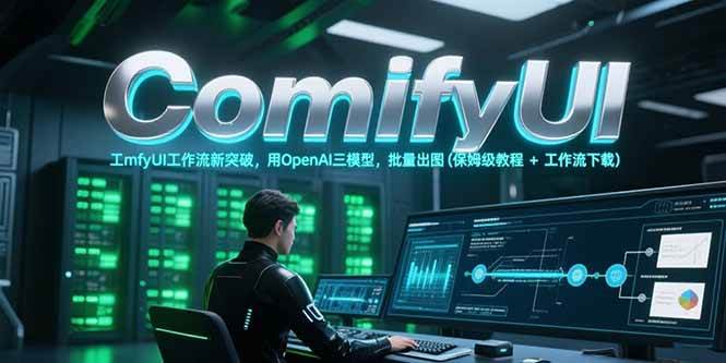 ComfyUI工作流新突破，用OpenAI三模型，批量出图(保姆级教程+工作流下载)-航海圈