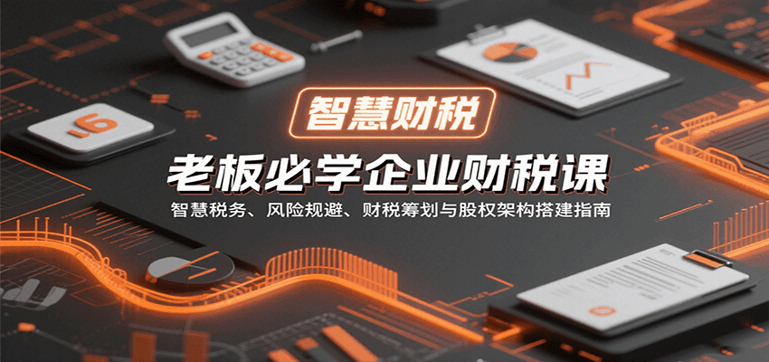 老板必学企业财税课：智慧税务、风险规避、财税筹划与股权架构搭建指南-航海圈