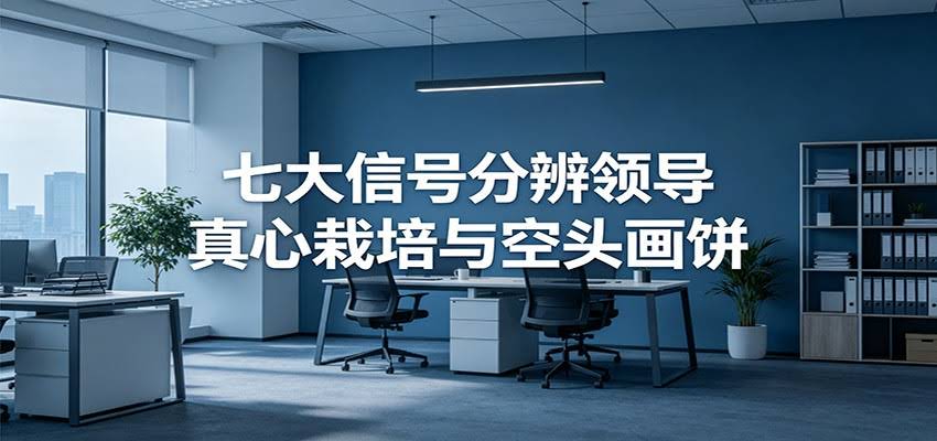 付费文章《七大信号分辨领导真心栽培与空头画饼》读懂管理背后人性逻辑-航海圈