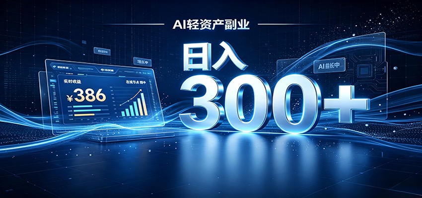 2026 AI轻资产风口，Token中转站小白可入局，日入300+-航海圈