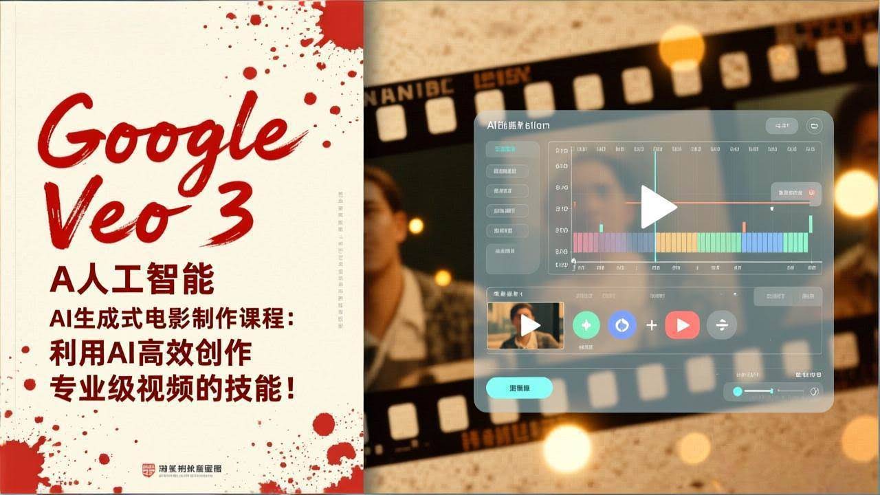 (17032期)Google Veo 3人工智能AI生成式电影制作课程:利用AI高效创作专业级视频的技能!-航海圈