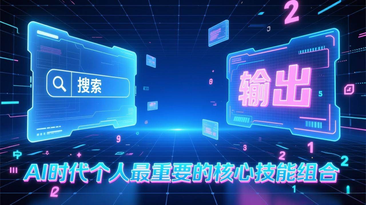 (17074期)付费文章:AI时代个人最重要的核心技能组合:“输出能力”和“搜索能力”-航海圈