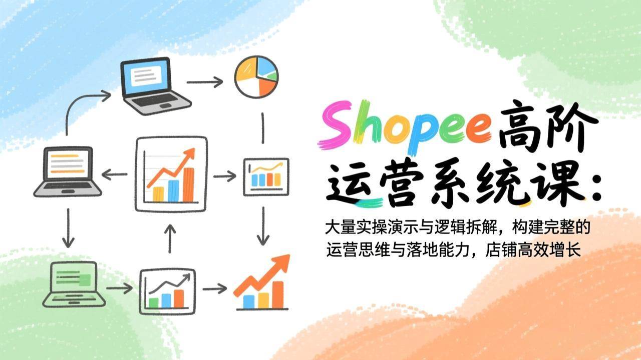 (17124期)Shopee高阶运营系统课:大量实操演示与逻辑拆解,构建完整的运营思维与落地能力,店铺高效增长-航海圈