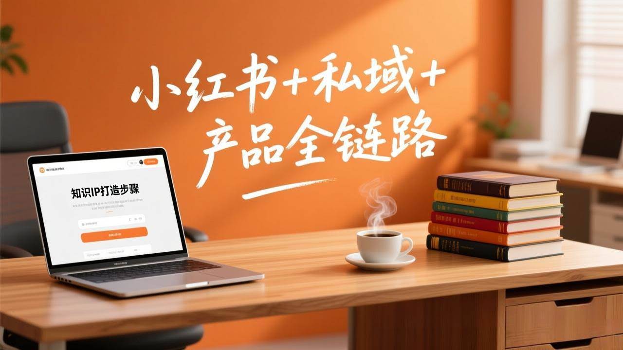 (17207期)个人IP系统变现课2026,小红书+私域+产品全链路,手把手教你打造年入百万的知识IP-航海圈