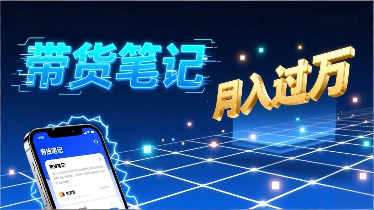 (17229期)小红书爆款笔记带货实战:拆解封面标题正文全要素,手把手教你单篇笔记带货月入过万-航海圈