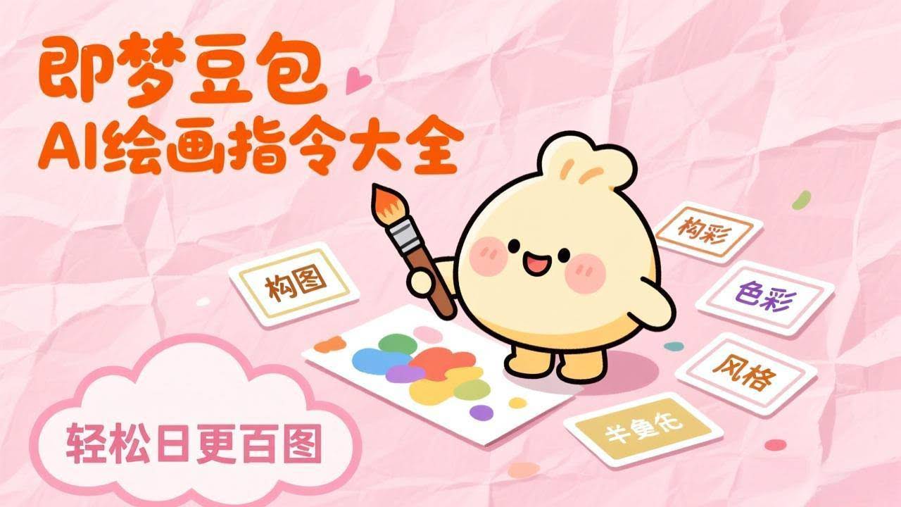(17261期)即梦豆包AI绘画指令大全:海量关键词库一键复制,出图效率提升10倍,轻松日更百图-航海圈