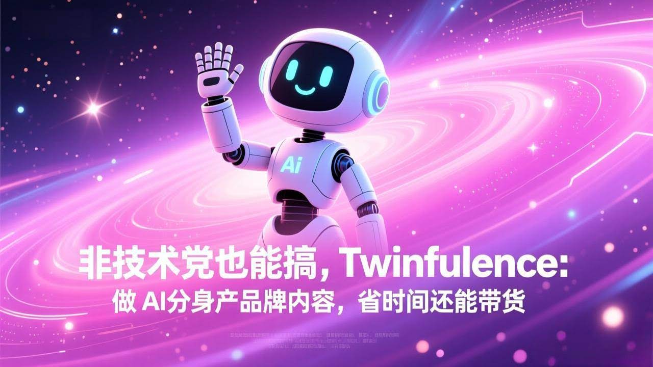(17381期)非技术党也能搞!Twinfluence:做 AI 分身产品牌内容,省时间还能带货-航海圈