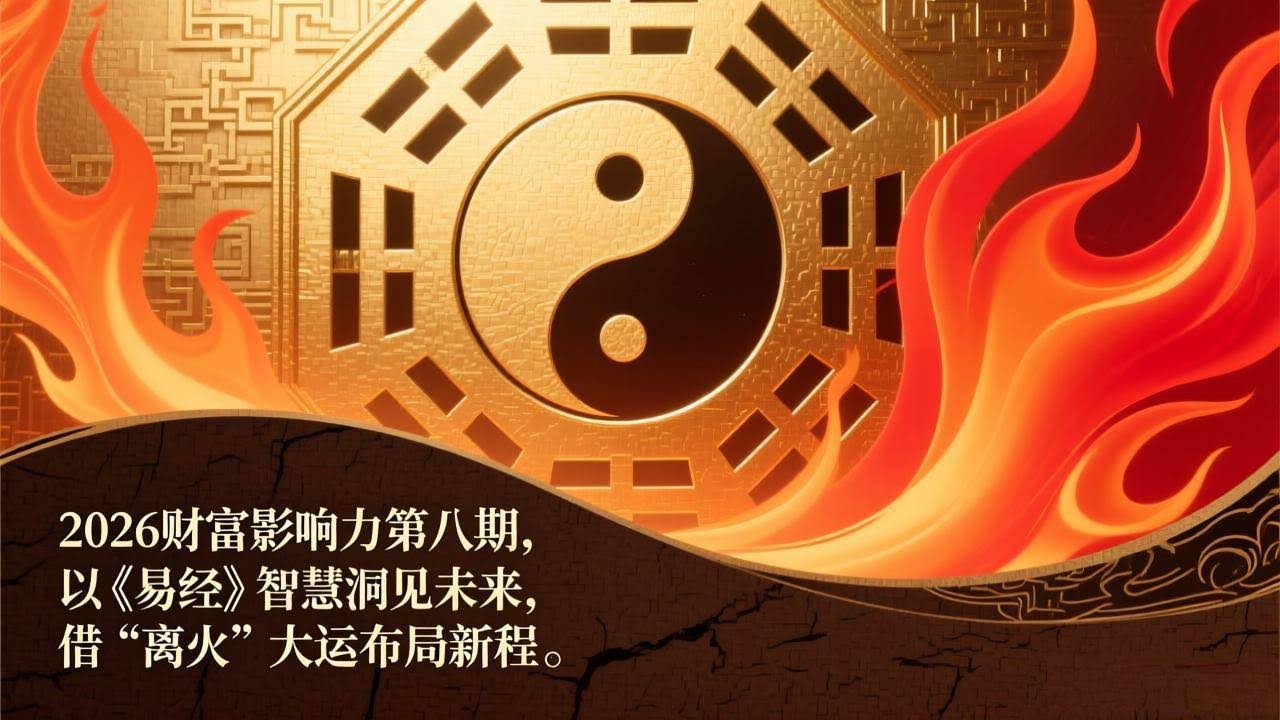 (17418期)2026财富影响力第八期,以《易经》智慧洞见未来,借“离火”大运布局新程-航海圈