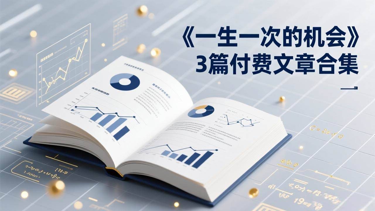 (17456期)付费文章合集《一生一次的机会》3篇,一个系统性、一次性、独家性的透剧-航海圈