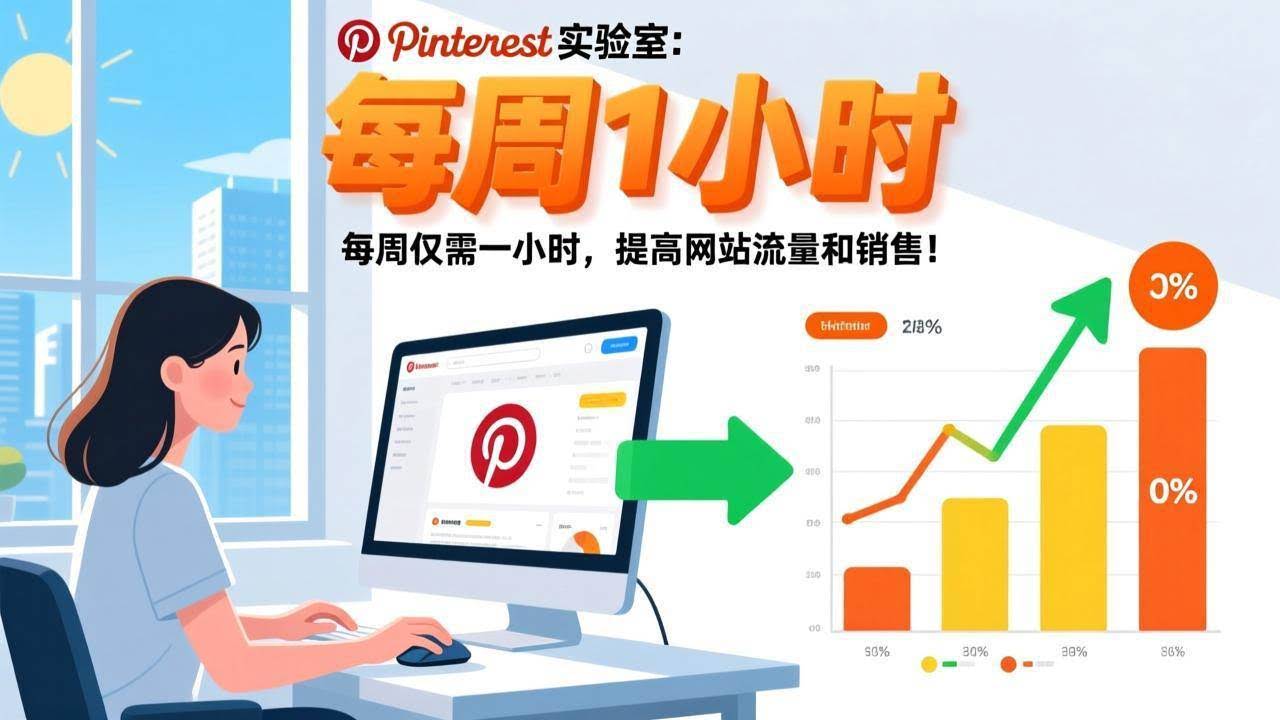 (17505期)Pinterest实验室:每周仅需一小时,提高网站流量和销售!-航海圈