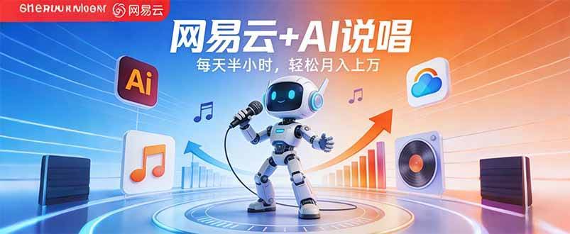 (17627期)网易云+AI说唱,每天半小时,轻松月入上万-航海圈