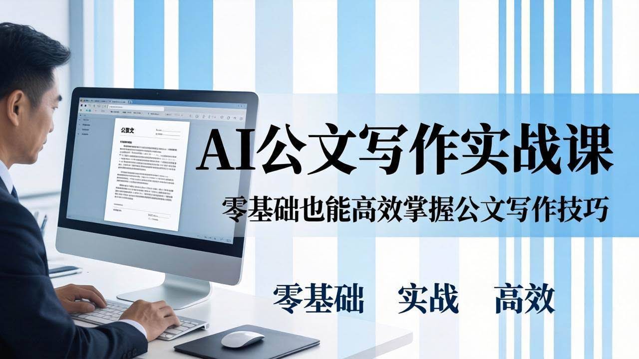 (17783期)AI 公文写作实战课:零基础掌握格式规范与 5 大文种,用 AI 高效写出合格材料-航海圈