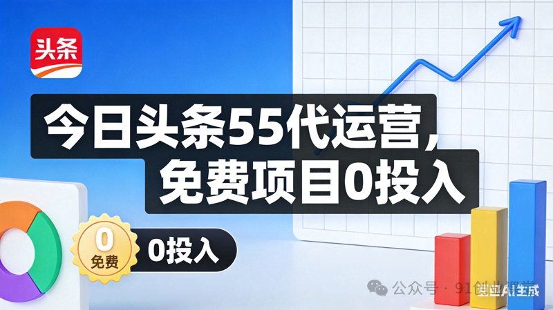 今日头条55代运营【社群免费项目】免.费.项.目,0投入,全新躺.zhuan模式-航海圈