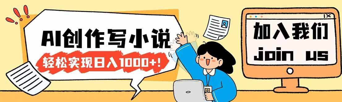（17822期）26年最新风口项目AI工具创作写小说，轻松实现日入1000+-航海圈