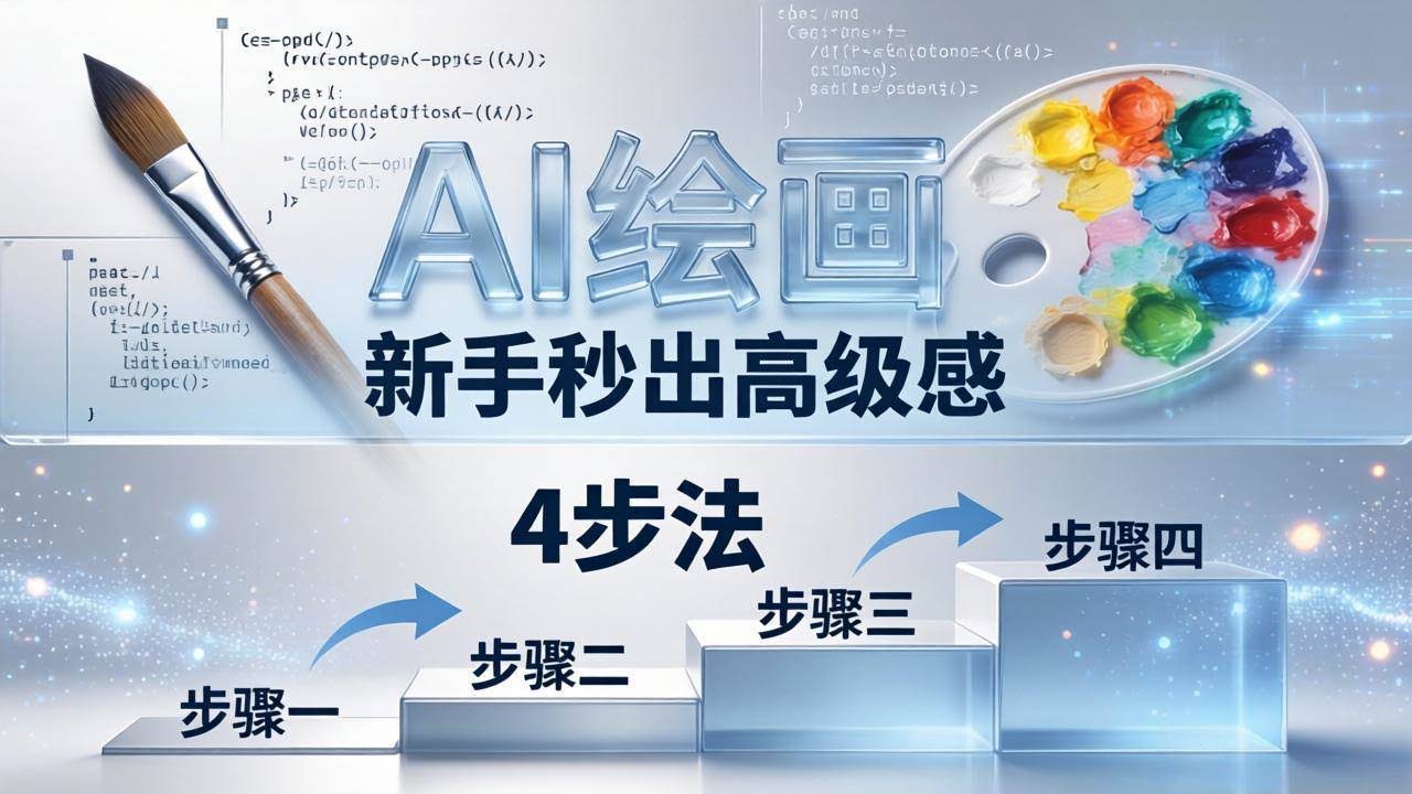 (18225期)AI绘画入门别再硬磕了!即梦4步法:万能提示词公式+BRTR框架,新手秒出高级感-航海圈