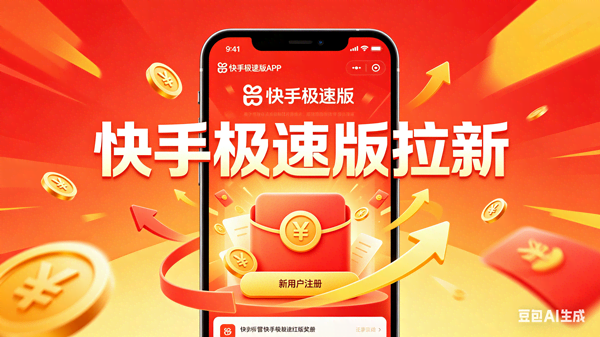 快手极速版拉新【社群免费橡目】-官方陪跑-航海圈