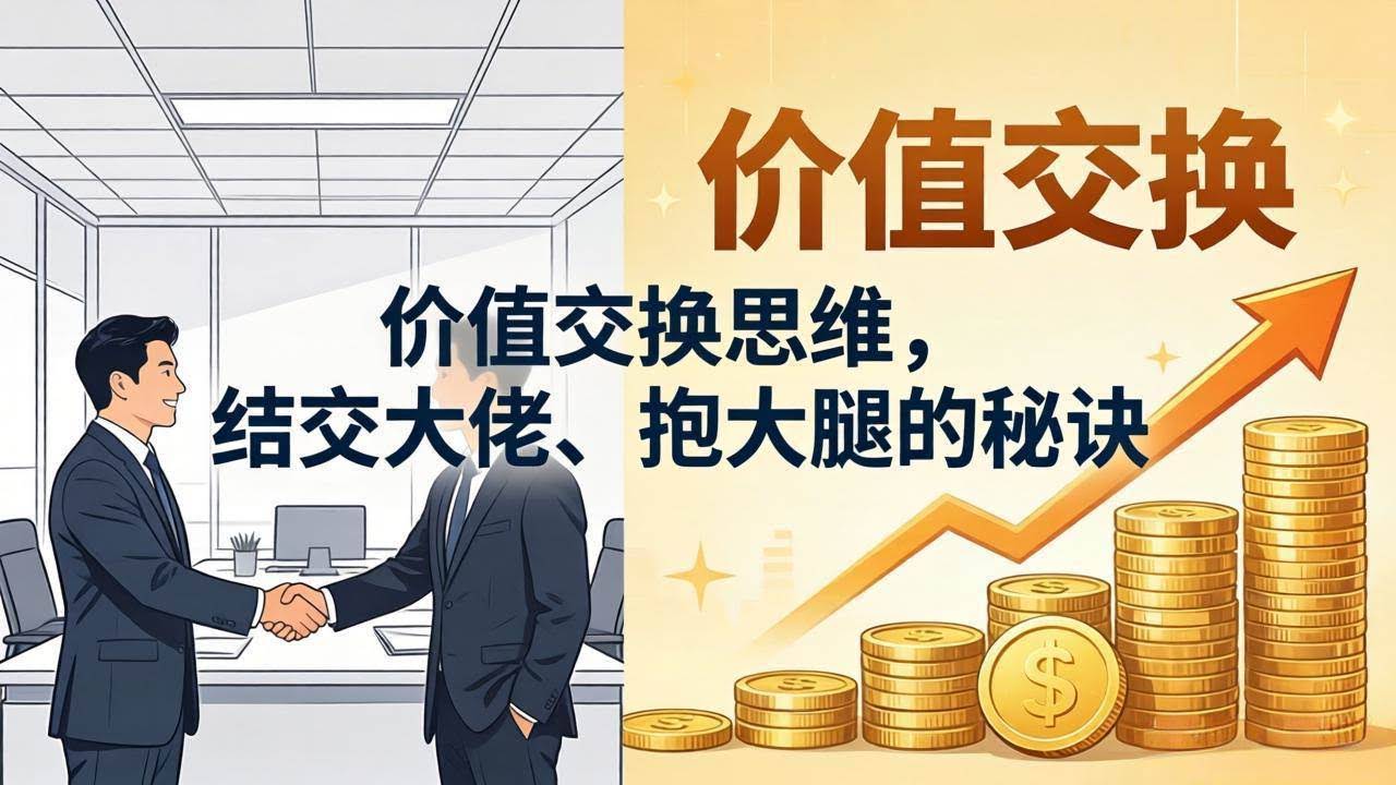 (18258期)某付费文章:价值交换思维,结交大佬、抱大腿的秘诀-航海圈