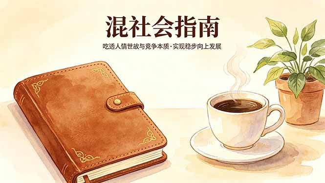 (18282期)付费文章:混社会指南,吃透人情世故与竞争本质,实现稳步向上发展-航海圈